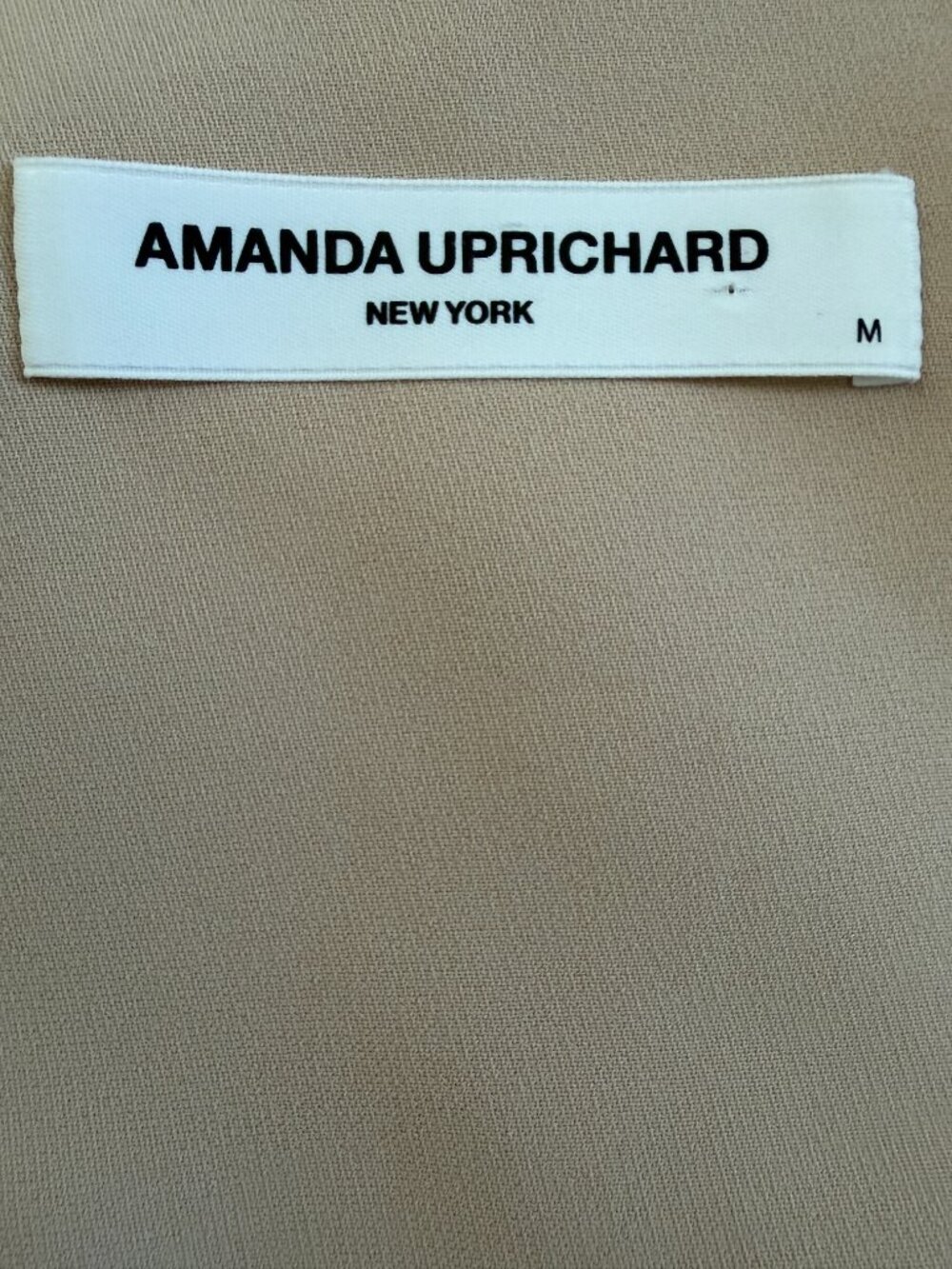 AMANDA UPRICHARD Reeves Vest Tan Top Medium - Picture 9 of 10